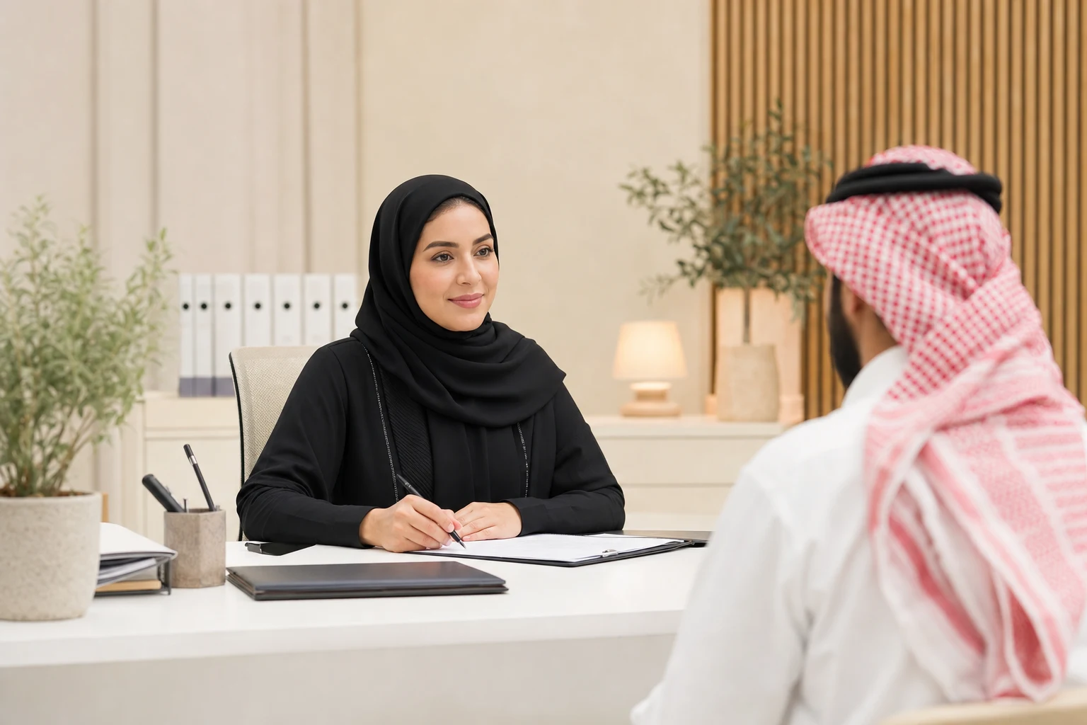 مشهد بصري مرتبط بخدمات المشروع